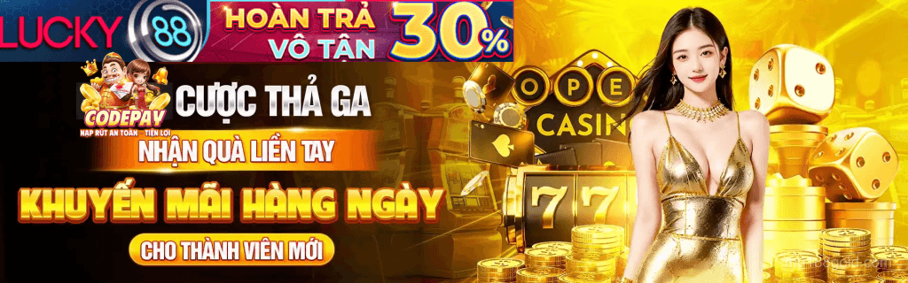Sự kiện Lucky88 - Trúng thưởng cực lớn